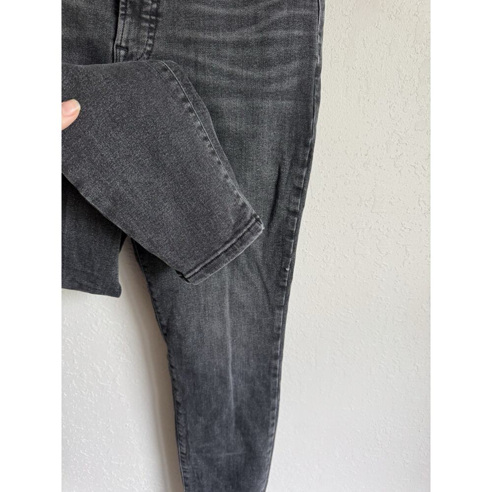 Everlane Black Denim Mid Rise Skinny Ankle Jeans Womens 29 Stretch Casual - Picture 2 of 5